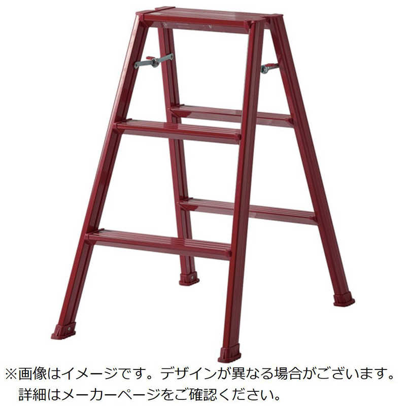 天馬　テンマ アルミフミダイ3ダン レッド　812004246