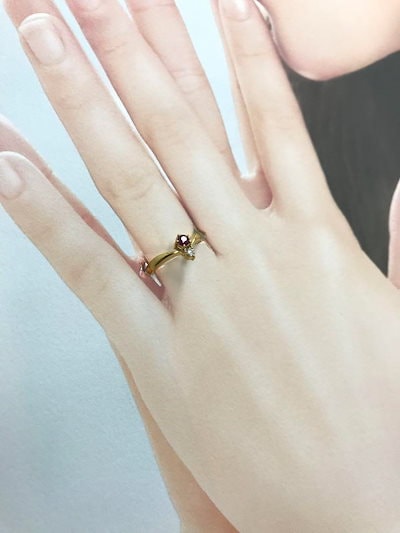 MIKIMOTO ミキモト リング K18 ギフトボックスフェスティバル YG