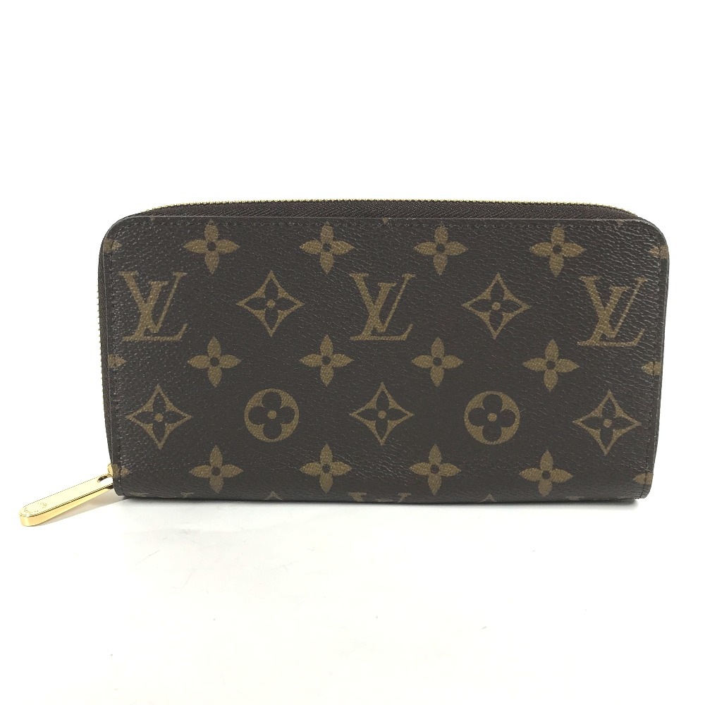 長財布 M42616 ジッピー・ウォレット モノグラム ラウンドファスナー モノグラムキャンバス ブラウン