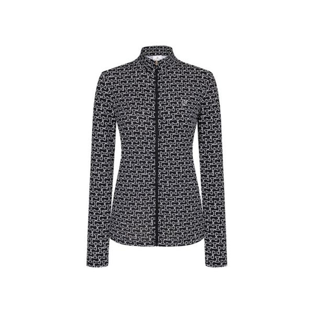 [ルイカステル] 女性用クール素材アイルカタートルフルジップアップ (かっこいい感じ)