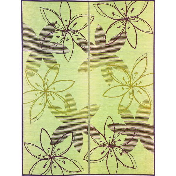 81833910 い草センターラグ(裏貼り) フェアリー 191×191 ブラウン メーカー直送 5,585円