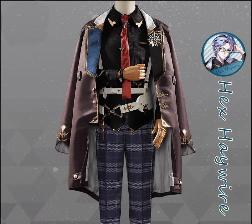 ハロウィン コスチュームクリスマス 変装 Haywire Hex コスプレ衣装 へイワイヤー ヘックス Vtuber バーチャルYouTuber スーツ ハロウィン 2023年新作入荷コスプレ