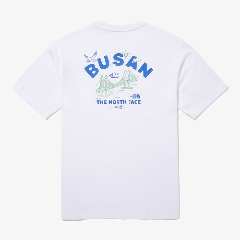 ザ・ノース・フェイス NT7UQ42A TNF 釜山エディションショートスリーブ T シャツ