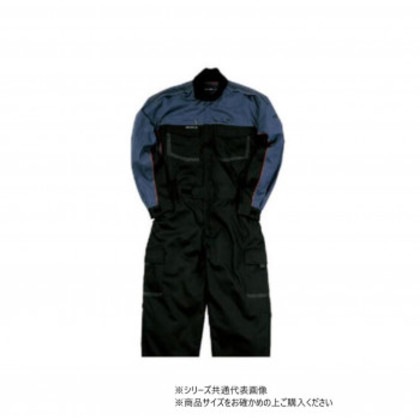 クレヒフク 長袖ピットスーツ ブラック 3L KR904