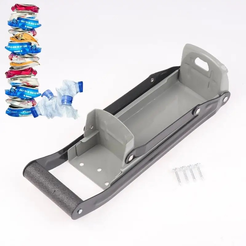 1セットメタル12/16オンス缶クラッシャー頑丈な缶スマッシャー缶プレスボトルクラッシャーリサイクル用セルツァーソーダビール缶ボトルクラッシャー