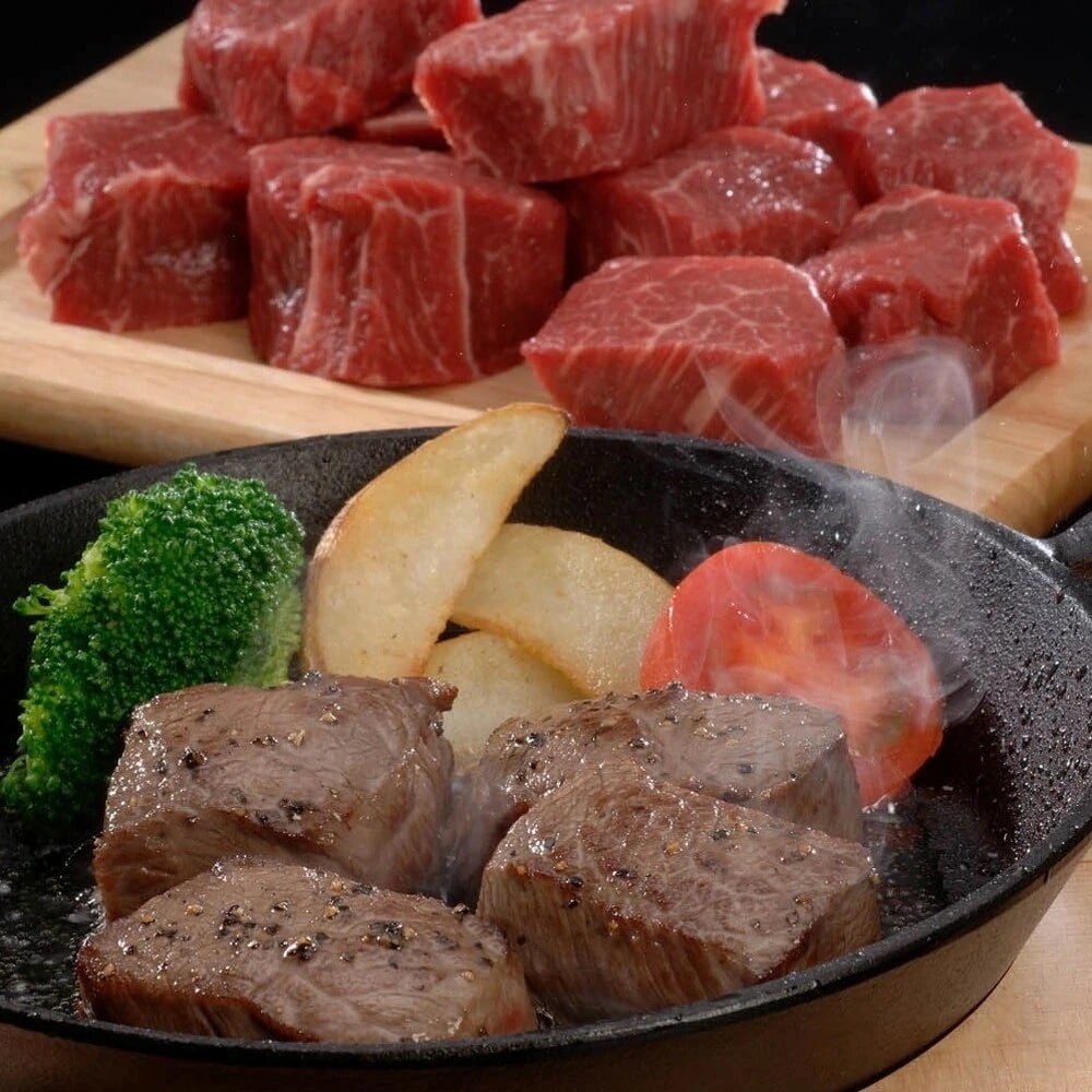 長野 信州プレミアム牛肉サイコロステーキ モモ 300g