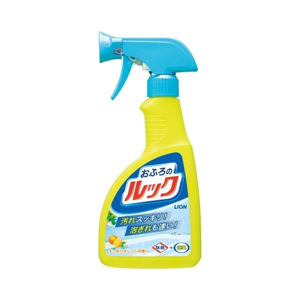 （まとめ） ライオン おふろのルック スプレー 本体 400ml 1本 [x30セット]