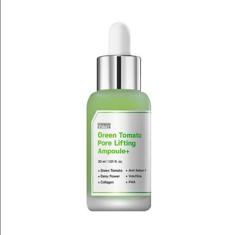グリーントマト毛穴アンプル30ml（夏にもさっぱりしっとりと毛穴管理／毛穴リフティング）