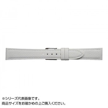 Emitta（エミッタ） 時計バンド ワープロラックス 20mm ホワイト （美錠:銀） EW-WH20