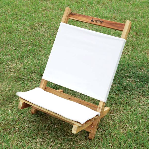 ロースタイルチェア 1人掛け 木製 折りたたみチェア 折りたたみ ローチェア ガーデンチェア