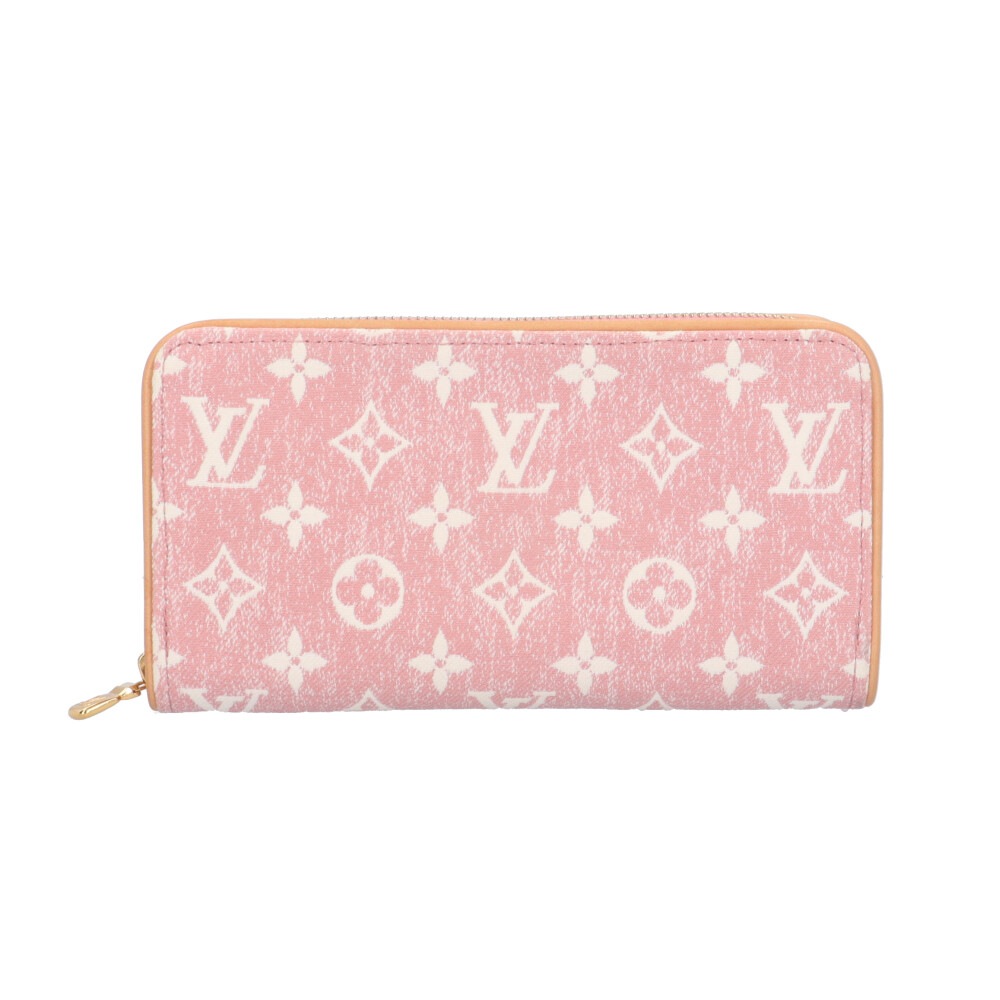 ルイヴィトン ジッピーウォレット モノグラムジャカードデニム 長財布 M81182 LOUIS VUITTON 中古 美品