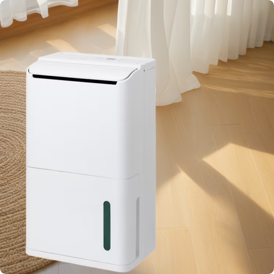 衣類乾燥除湿機 コンプレッサー方式 コンパクトタイプ 除湿能力7.1L/日（60Hz）/6.3L/日（50Hz） ホワイト JS-E955W
