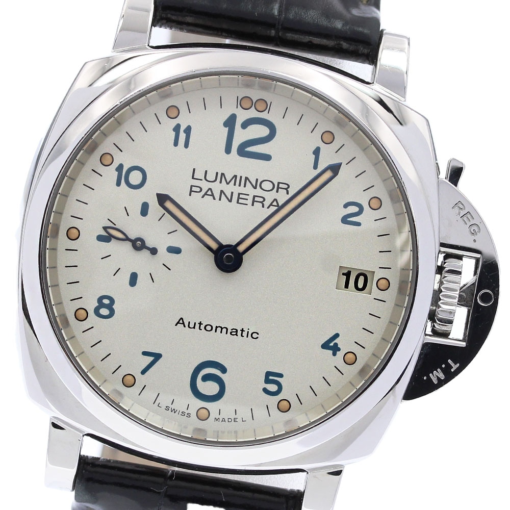 パネライ PANERAI PAM00903 ルミノールドゥエ 3デイズ アッチャイオ 自動巻き メンズ _826848【中古】