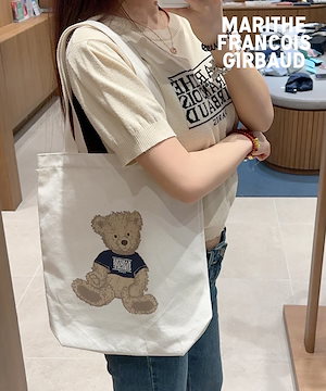 Qoo10 マリテフランソワジルボー DOODLE BEAR エコバッグ [3