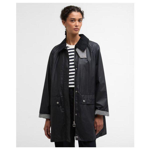 26SS 女性 ネイビー Wren ワックス ジャケット URJU6E305N2
