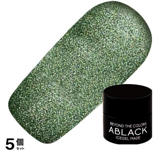 ICEGEL(アイスジェル) A BLACK スターギャラクシージェル 1159 MAGICALLY シャンパングリーン 3g 5個セット