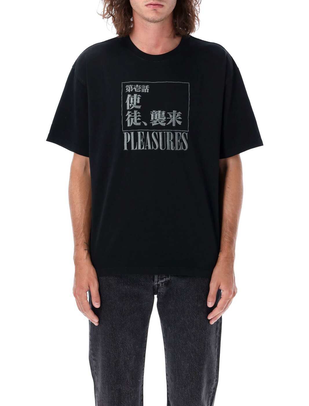 P24E006BLACK ブラック 秋冬2024 Tシャツ メンズ ia