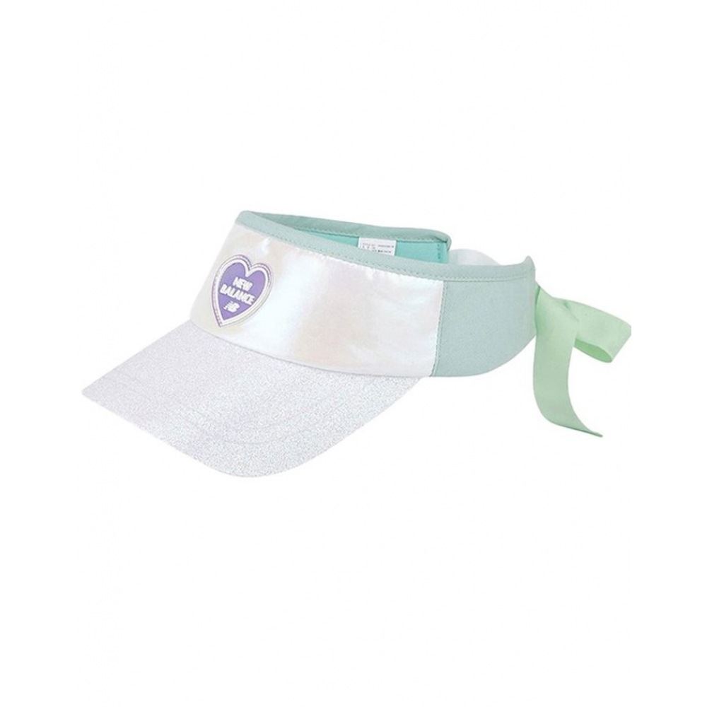 ニューバランスキッズ女の子用グリッターサンキャップ NK8BDS306G-84