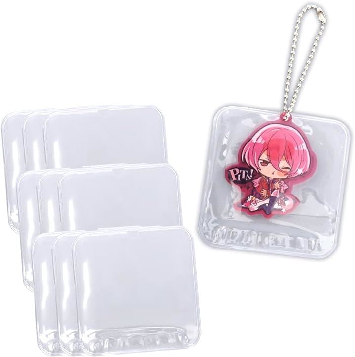 Qoo10] アクリルキーホルダー ラバーストラップ : バッグ・雑貨