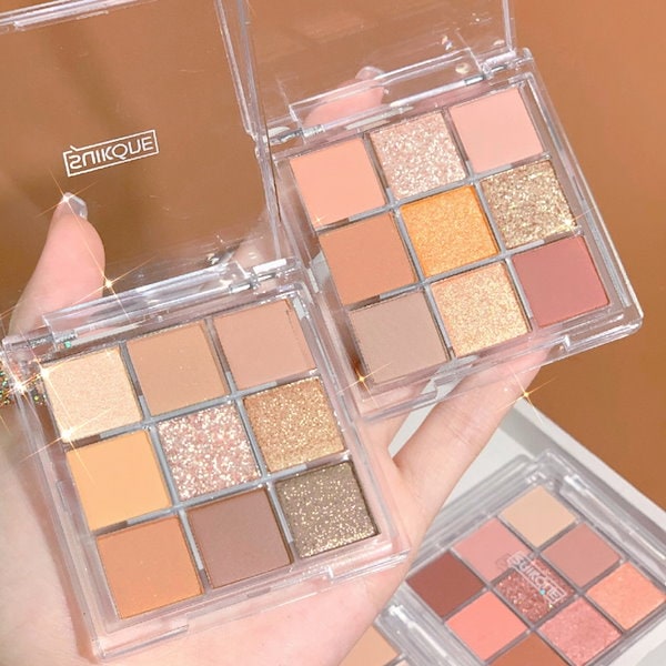 大量コスメまとめ売り　未使用〜残量9割　アイシャドウ　破格 Qoo10] PIPL アイシャドウパレット 9色 アイシャドウ