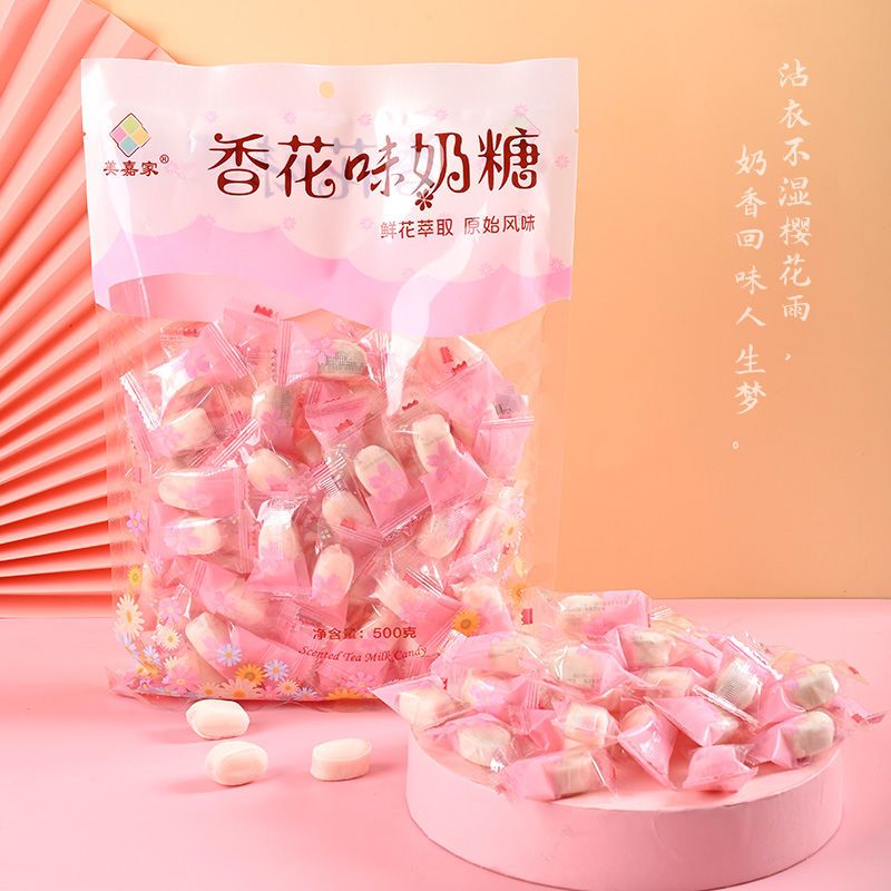 スナック 桜風味ミルクキャンディー ギフト用学生ミルクキャンディー