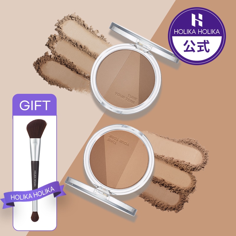 Qoo10] ホリカホリカ [ 公式] 【ブラシGIFT付き】【小顔 : ベースメイク