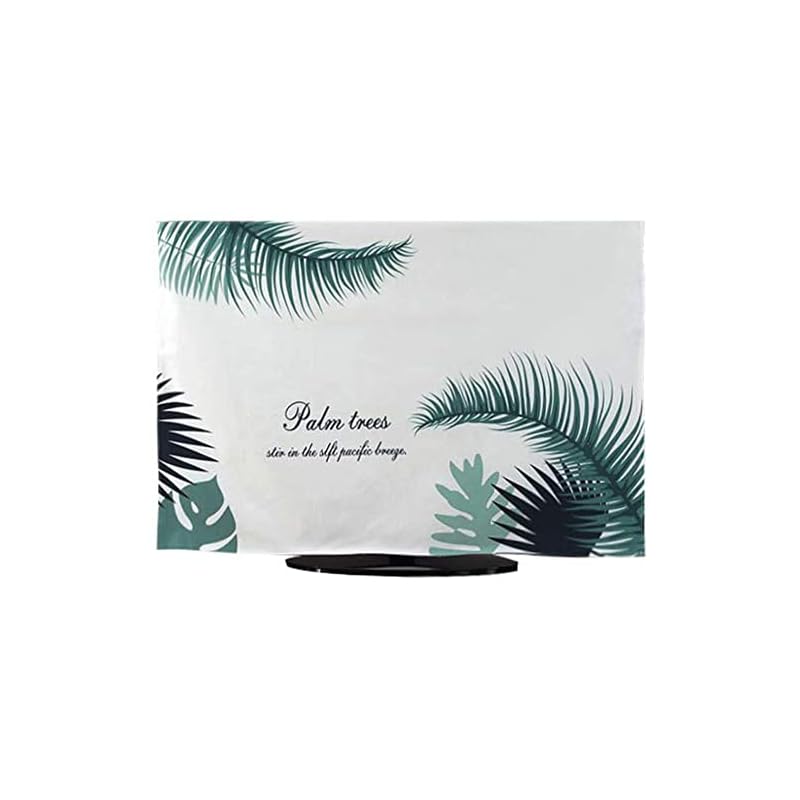 IKENOKOIテレビカバー 防塵カバー 液晶テレビカバー 可愛い 欧米風 37インチ93X60cm 葉1