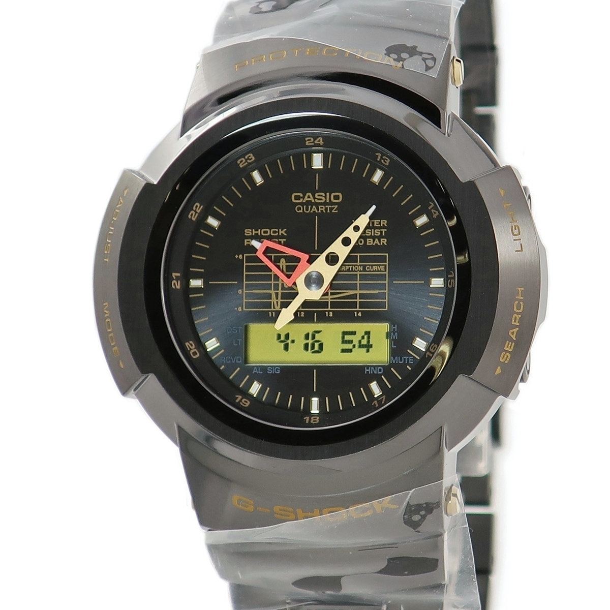 G-SHOCK×PORTER フルメタル AWM-500GC-1AJR クオーツ メンズ 未使用 タフソーラー 電波時計 耐衝撃 防水 GMT 3年保証