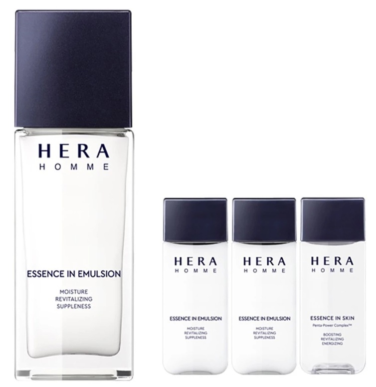 エッセンス イン エマルジョン メンズ 110ml + 20ml x 2 + スキン20ml エイジングケ スキンケア 保湿 さっばり 正規品 大容量 韓国コスメ