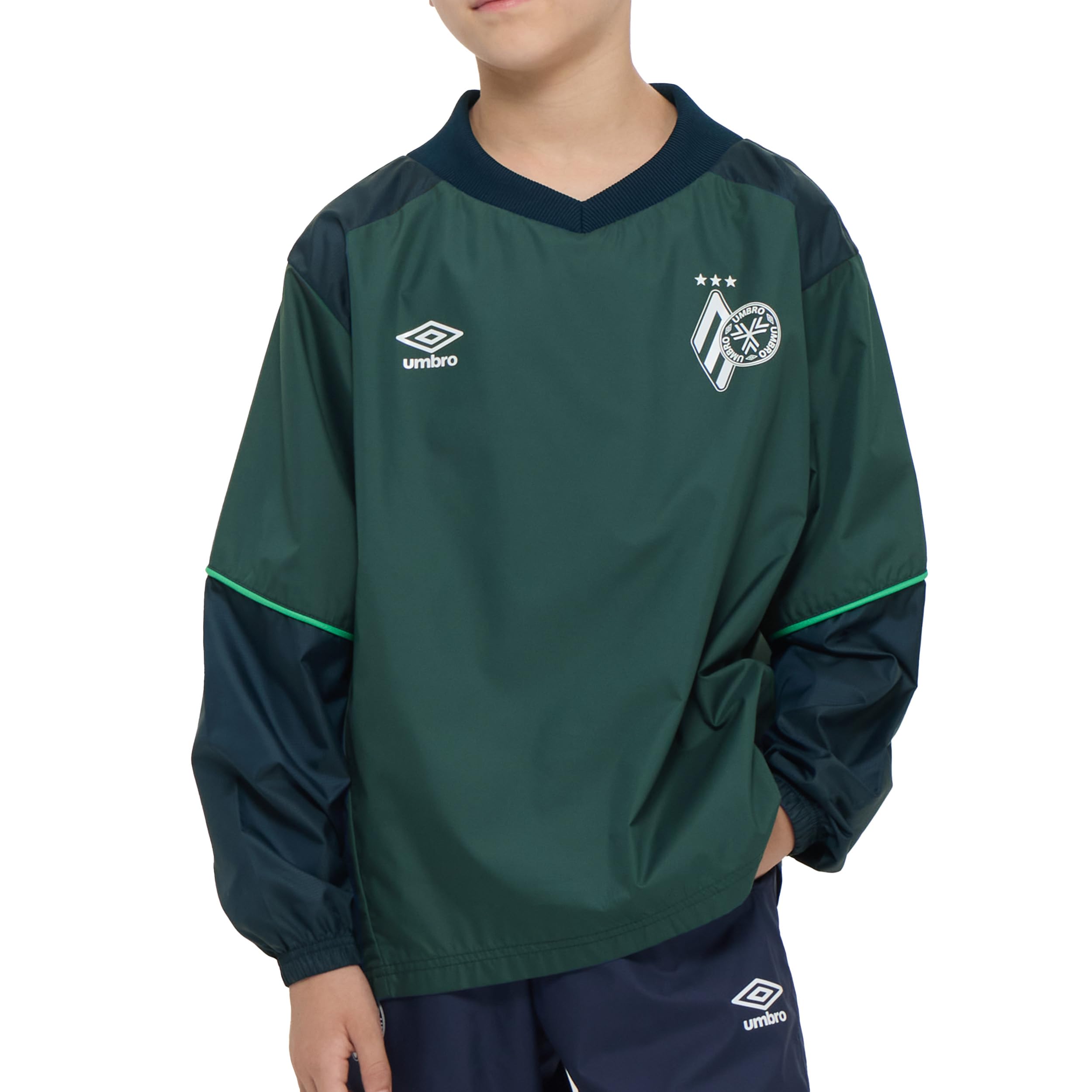 当日発送 【THE THIRD by UMBRO】NAGAMOCHIラインドピステトップ UF5FWB30J_GR00_120