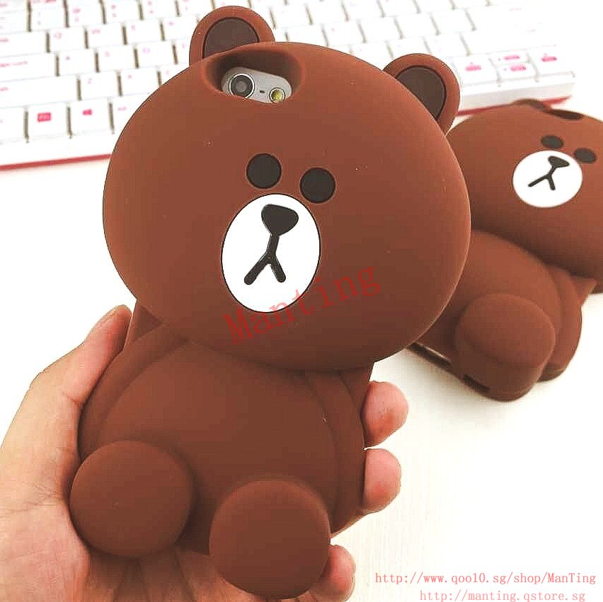Cartoon Bear Silicone shell A39 OPPO A57 A37 人気定番の 世界有名な