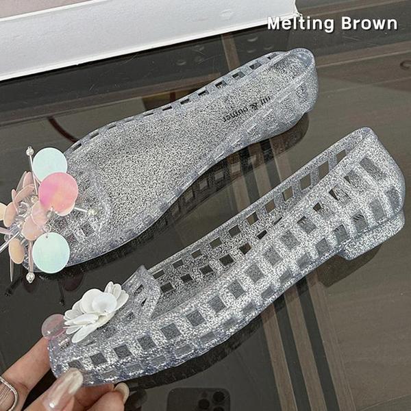 女性夏ゼリーシューズレインシューズRM03