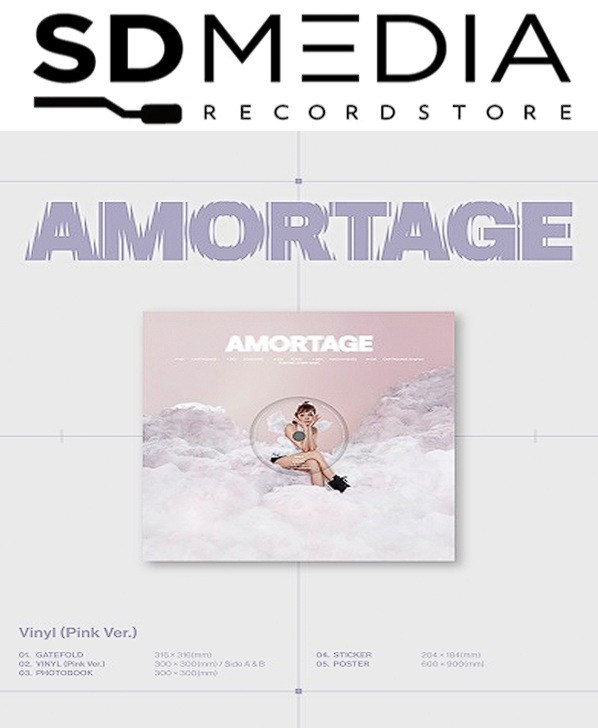 (Vinyl) JISOO - Mini Album AMORTAGE LP VER (Pink ver)