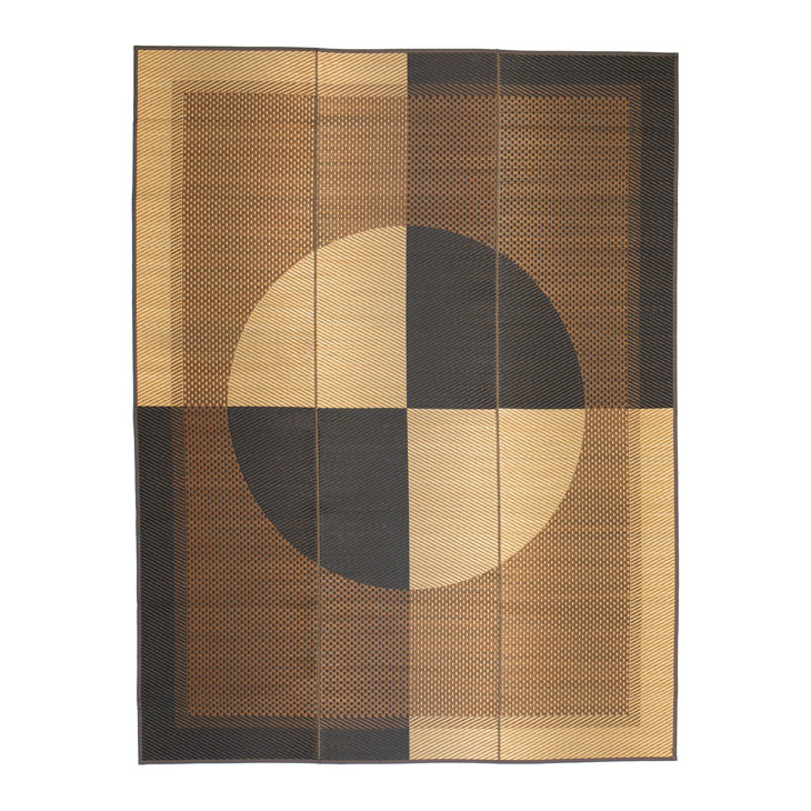 国産い草ラグ「月光」正方形 261x261cm/261x352cm い草 カーペット 防カビ加工 抗菌防臭加工 日本製 和モダン ジャパンディ インテリア リビング