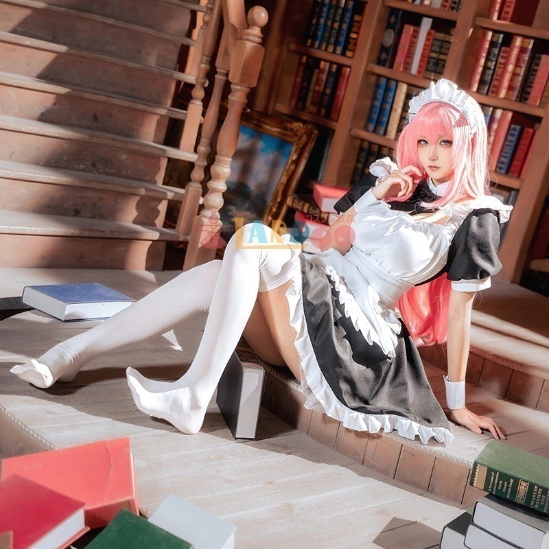 ぼっち・ざ・ろっく 後藤 ひとり ぼっちちゃん メイド服 コスプレ衣装 コスチューム cosplay627