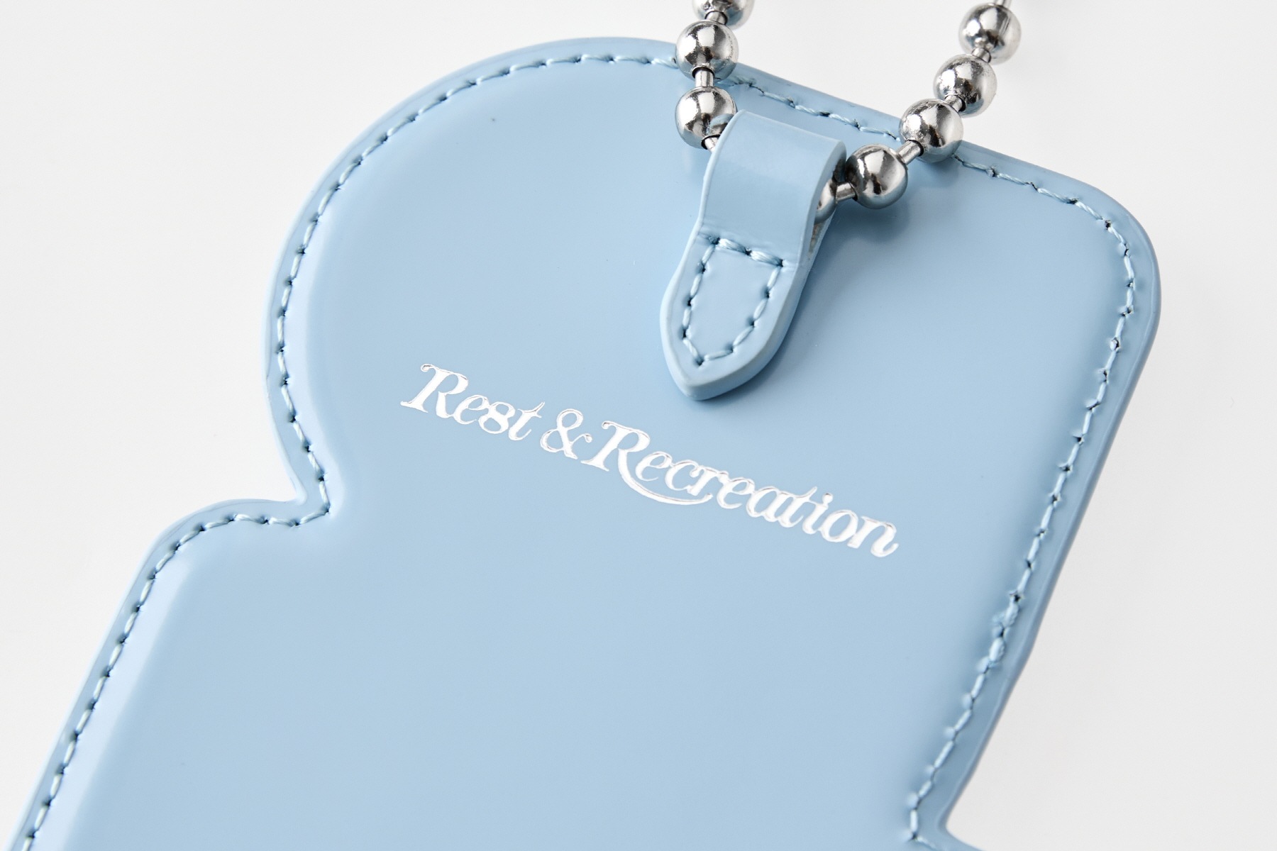 関税/送料込★Rest&Recreation★MIRROR CARD HOLDER KEYRING MIRROR CARD HOLDER KEYRING - BLACK - rest and recreation