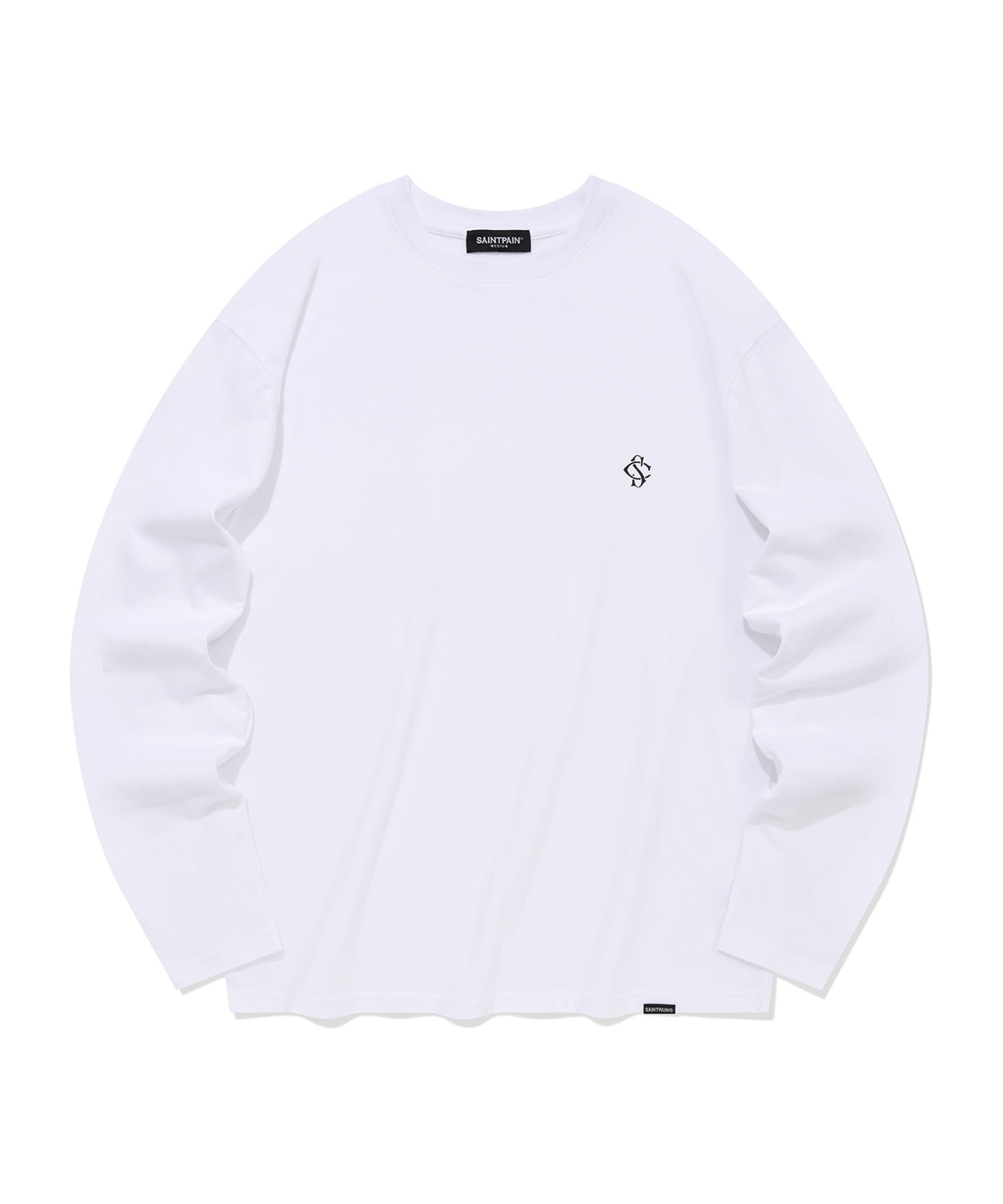 SP Signature Logo Long Sleeve-White