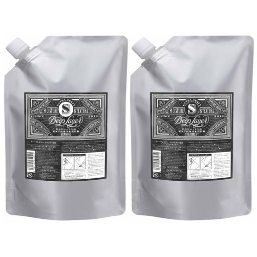 ディープレイヤーExS シャンプー トリートメント 詰め替えセット【ペアーの香り】ダメージケア なめらか さらさら 大容量 (詰め替え/750mL+750g) 7,474円