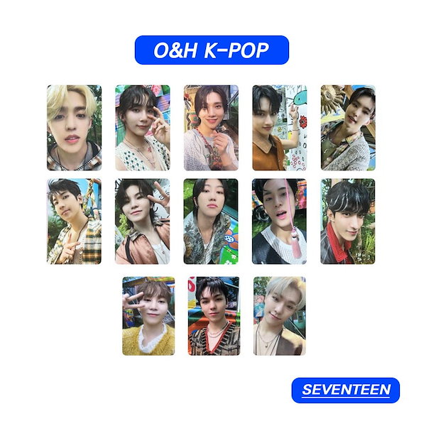 【SEVENTEEN】 HEAVEN / 公式 Fansign Gift Photocard (Yes24)(3日以内に発送)
