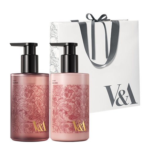 [V&A Beauty] センチドボディウォッシュ＆ローション450MLセット[ハーベイシャスペタル]