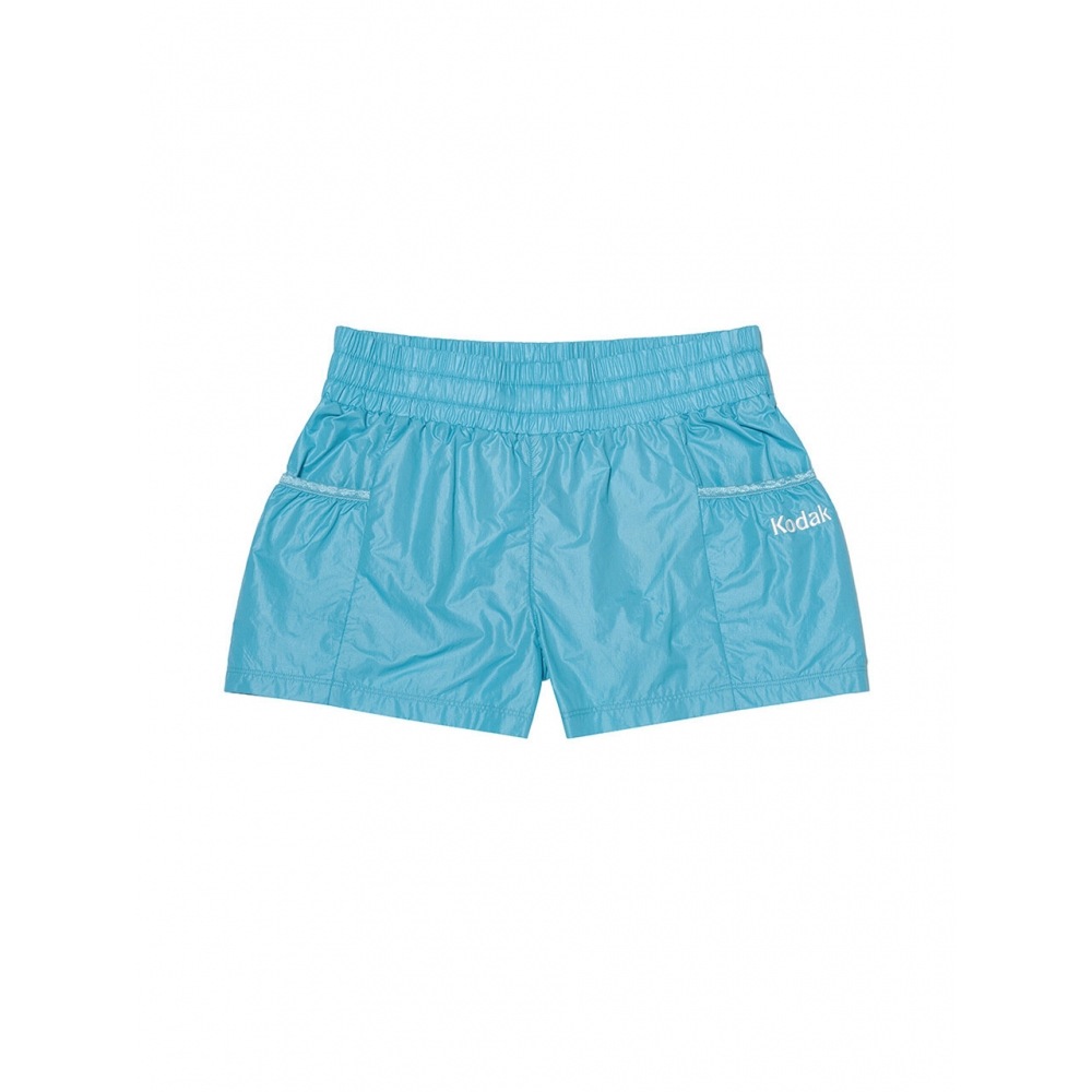コダックアパレルサマーカバーアップパート3 ホットパンツウィメンズスカイブルー