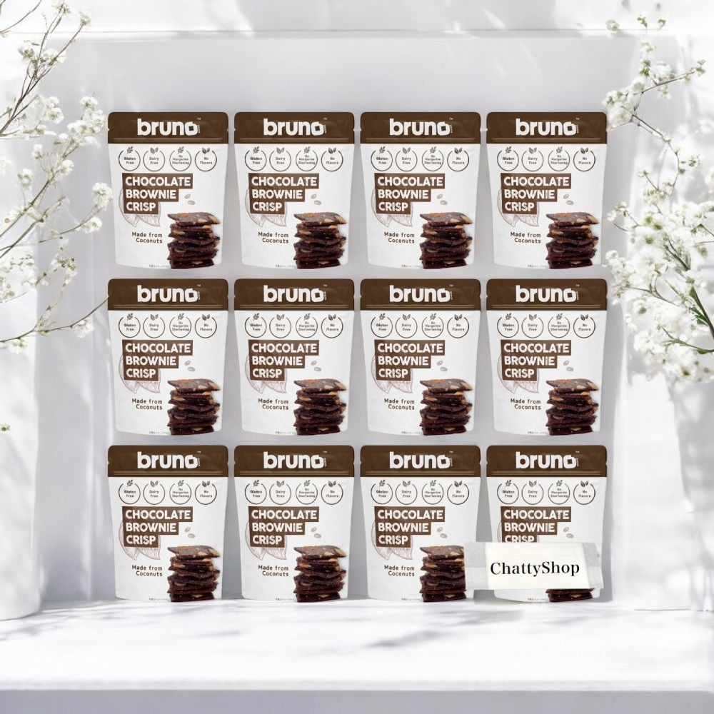 ブルーノ bruno クリスピーブラウニー チョコレートブラウニー 60g×12個セット オリジナルおしぼり付き