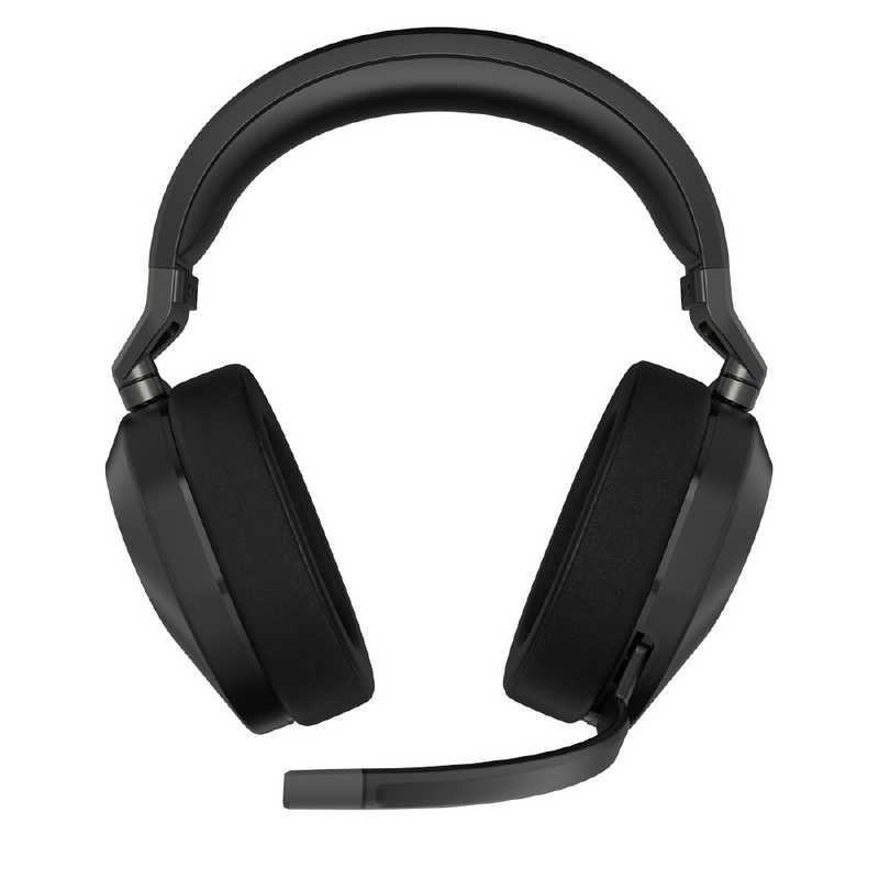 コルセア　CORSAIR　ゲーミングヘッドセット HS65 WIRELESS ［ワイヤレス(Bluetooth＋USB) /両耳 /ヘッドバンドタイプ］ カーボン　CA-9011285-AP2