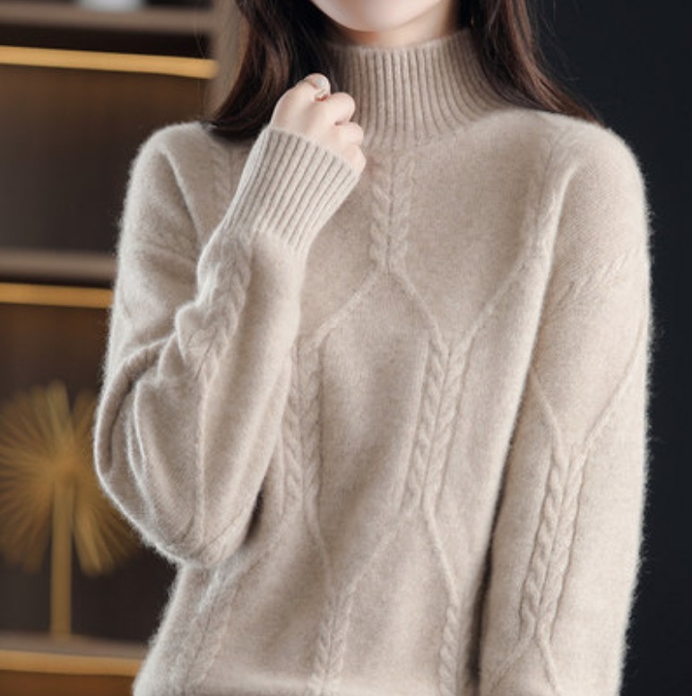 トップス デート ブラウス カットソー ニットソー 袖あり 長袖 春 秋 冬 10代 20代 30代 個性的 アプリコット キャメル アプリコット ピンク ネイビー S M L XL 2XL レトロ