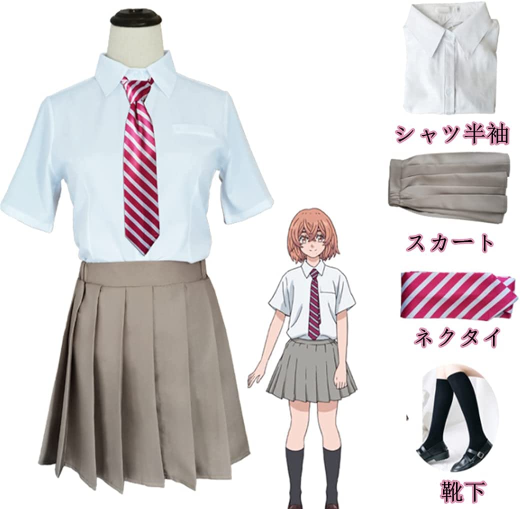 東京卍リベンジャーズ コスプレ 衣装 橘日向 SOVIVID ひなた たちばな とうきょうリベンジ