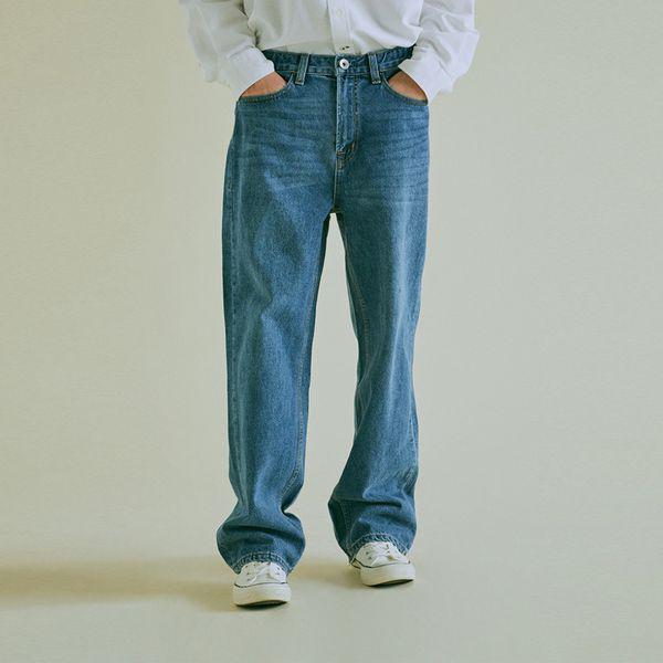 男性ワイドデニム KIPAS WHTJC4T25M T_P412917647