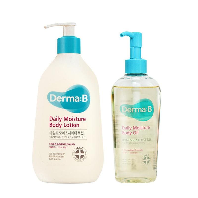 デイリーモイスチャーボディローション400ml+ボディオイル200ml