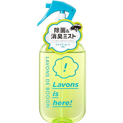 他サイト： ラボン・デ・ブーン [クルマ用ファブリックミスト] 220ml シャイニームーン [フローラルグリーン] の香りの商品画像