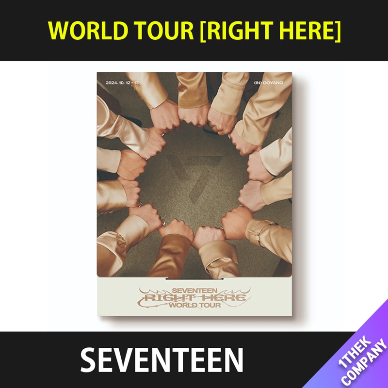 [オンライン特典]（DIGITAL CODE）SEVENTEEN WORLD TOUR [RIGHT HERE] 5,984円