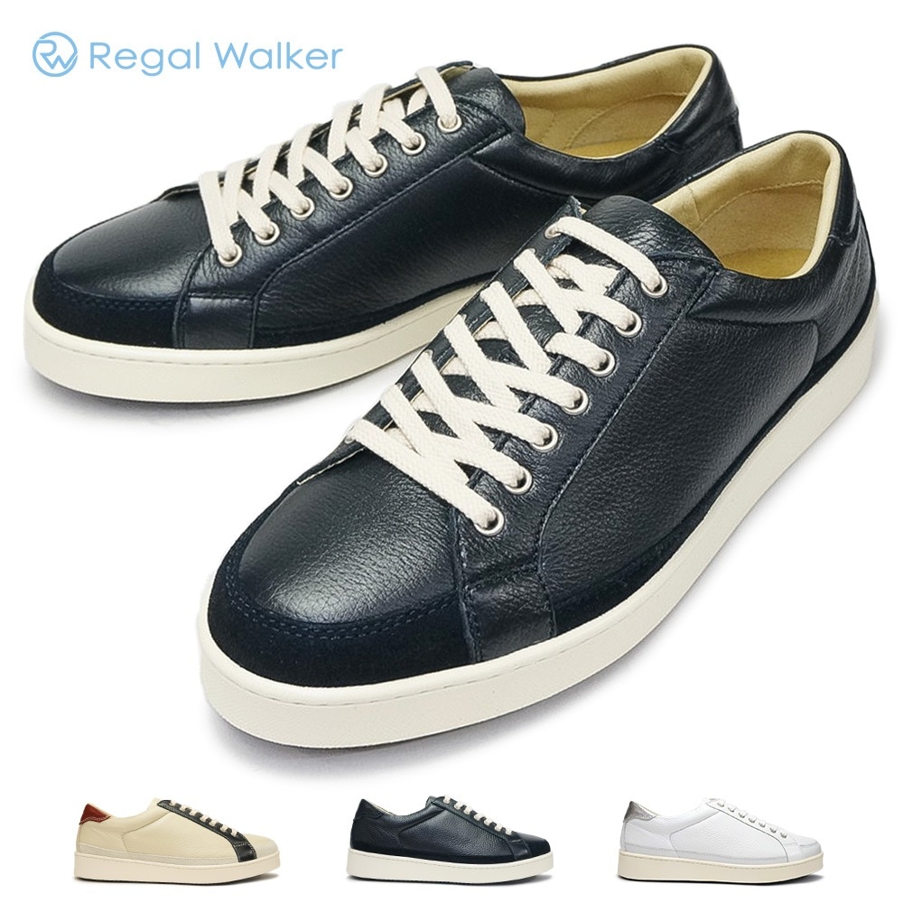 ウォーカー レザースニーカー メンズ 303W ディアスキン EEE 快適な履き心地 日本製